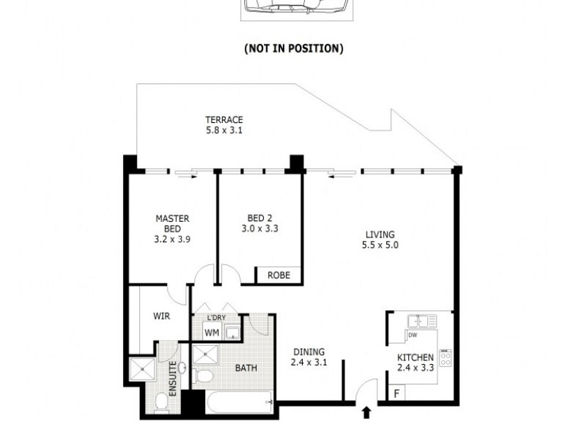 G02/15 Queens Road, Melbourne VIC 3004 Floorplan