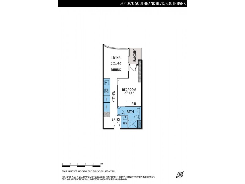 3010/70 Southbank Boulevard, Southbank VIC 3006