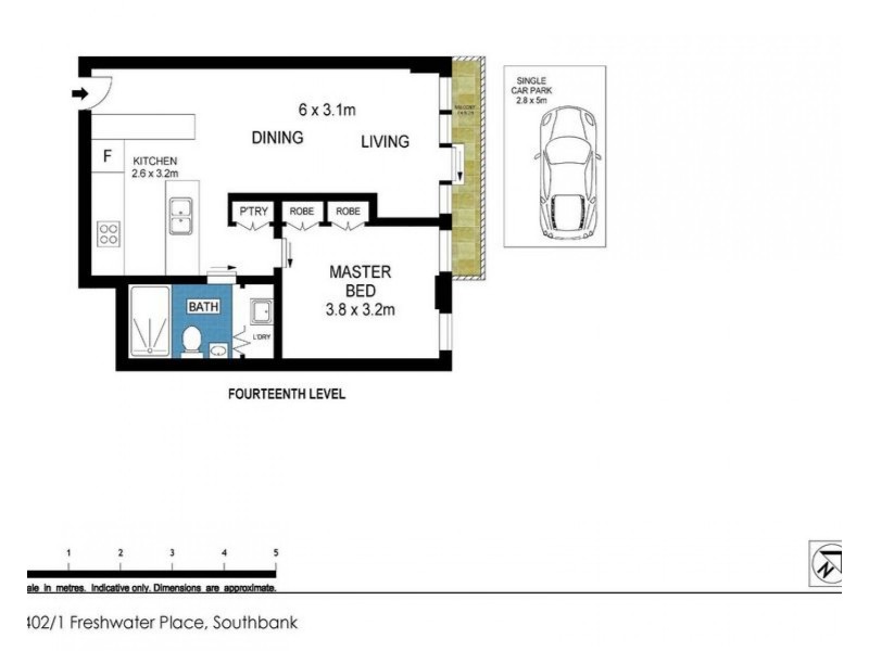 1402/1 Freshwater Place, Southbank VIC 3006