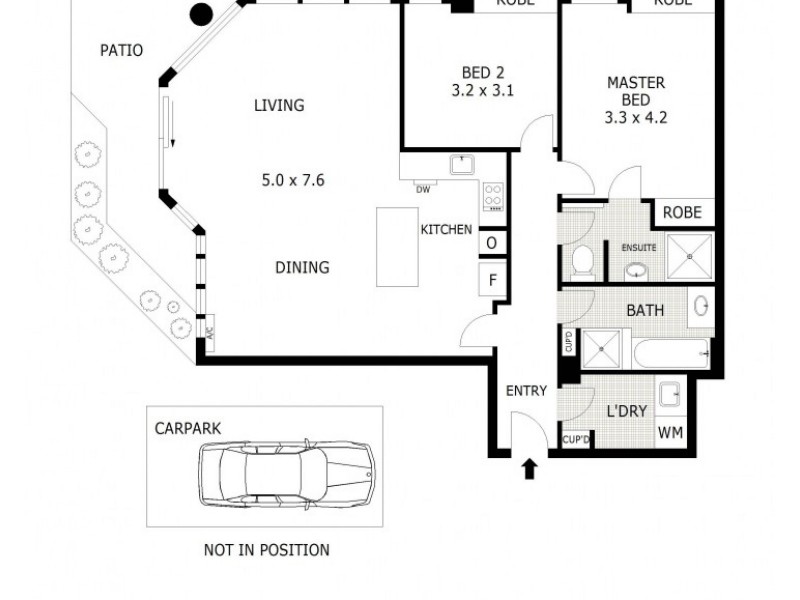 30/431 St Kilda Road, Melbourne VIC 3000 Floorplan