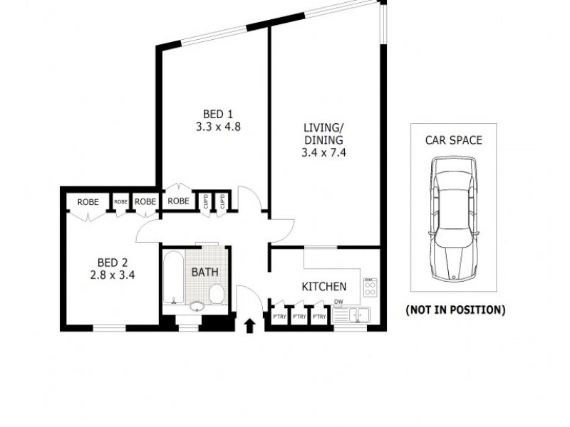 76/485-489 St Kilda Road, Melbourne VIC 3004 Floorplan