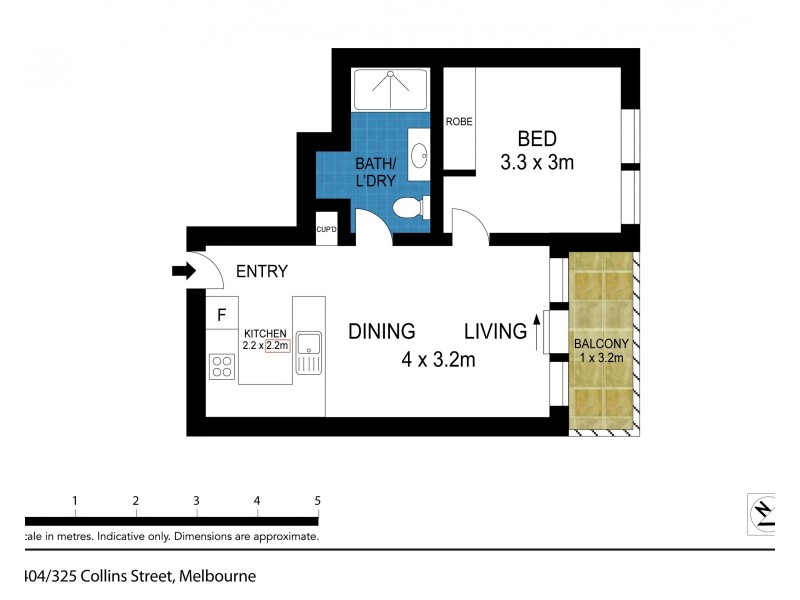 1404/325 Collins Street, Melbourne VIC 3000