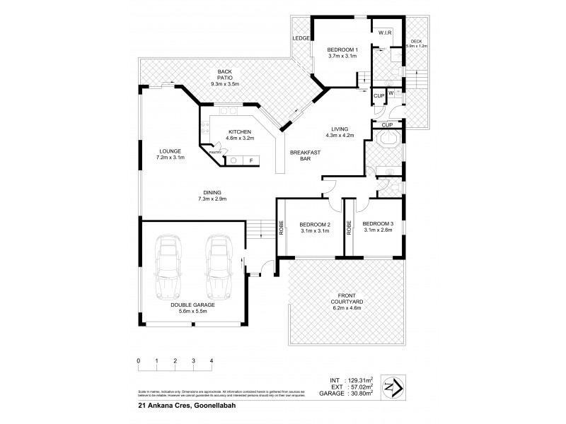 21 Ankana Crescent, Goonellabah NSW 2480 Floorplan