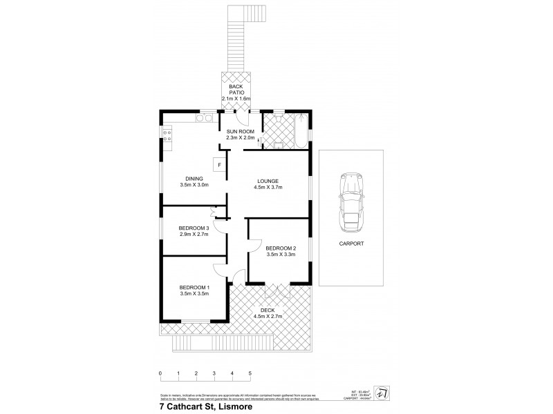 7 Cathcart Street, Lismore NSW 2480 Floorplan