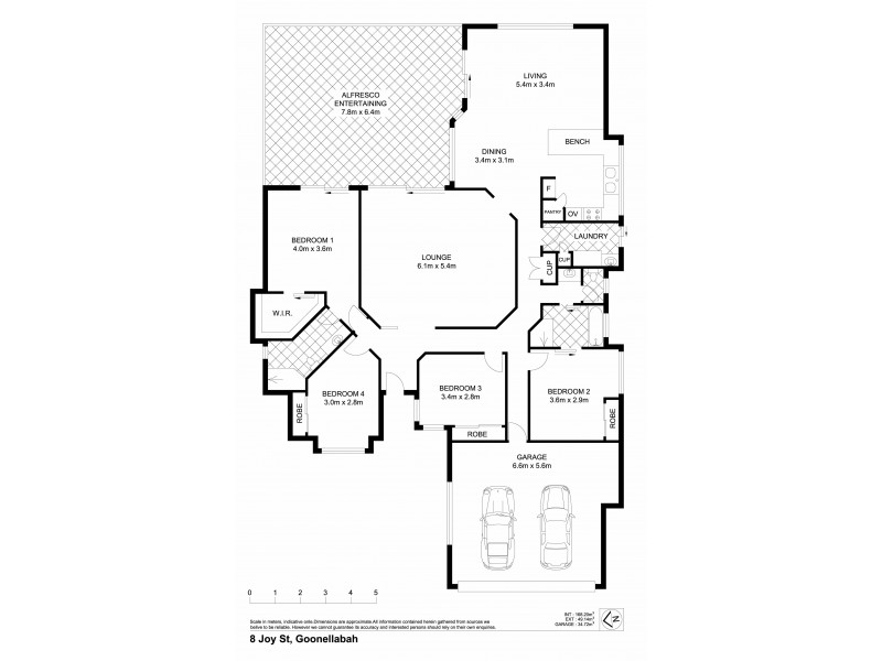 8 Joy Street, Goonellabah NSW 2480 Floorplan