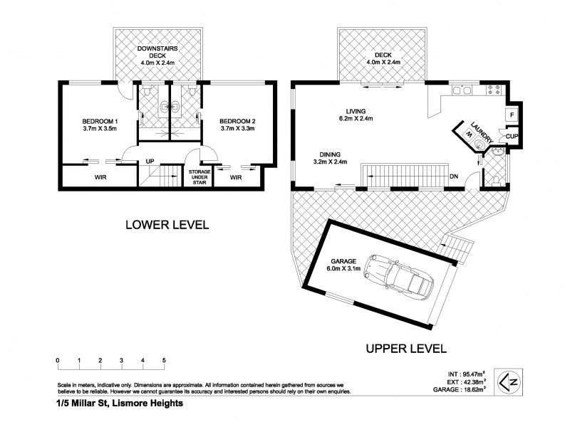 1/5a Millar Street, Lismore Heights NSW 2480 Floorplan