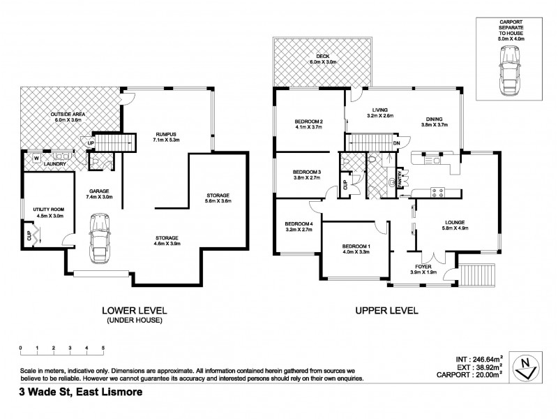 3 Wade Street, East Lismore NSW 2480 Floorplan