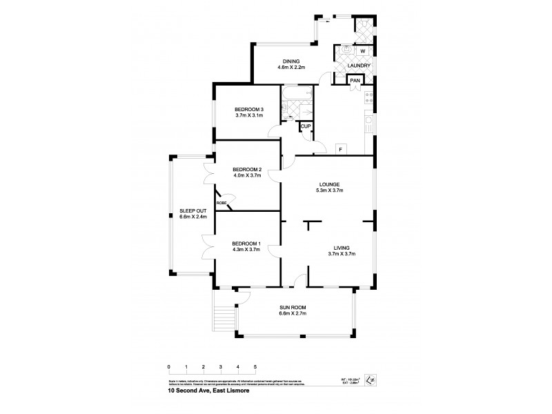 10 Second Avenue, East Lismore NSW 2480 Floorplan