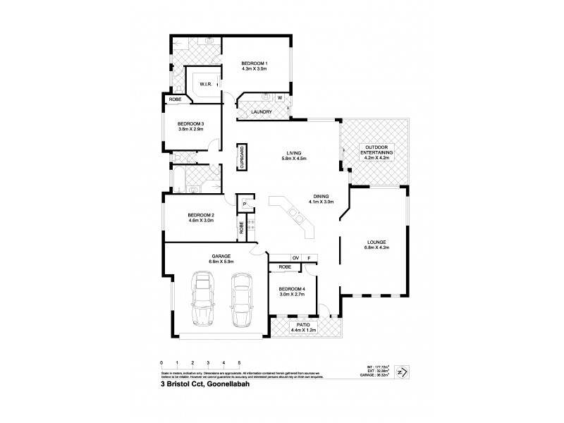 3 Bristol Circuit, Goonellabah NSW 2480 Floorplan