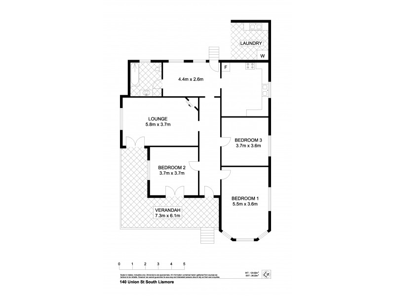 140 Union Street, South Lismore NSW 2480 Floorplan