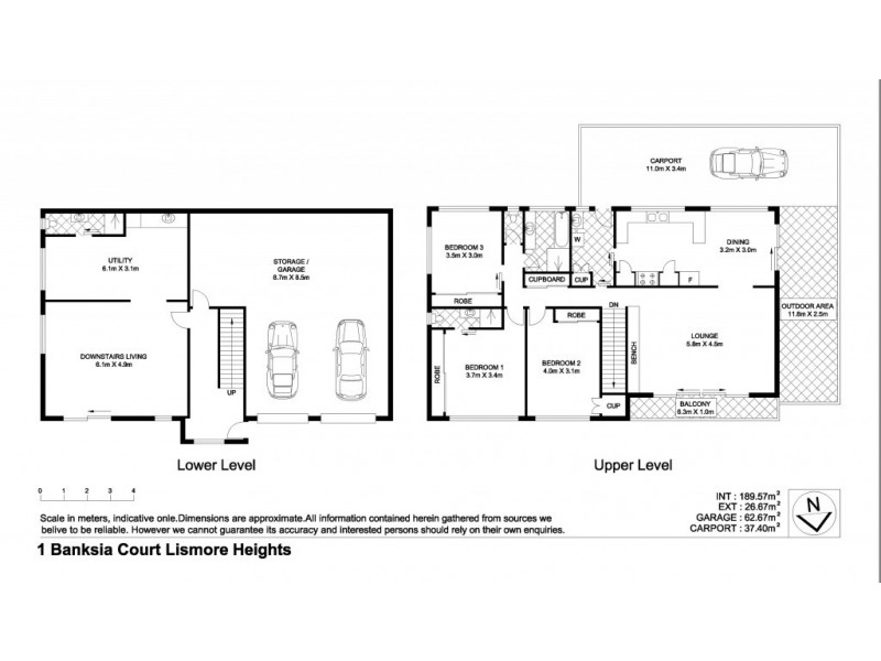 1 Banksia Court, Lismore Heights NSW 2480 Floorplan