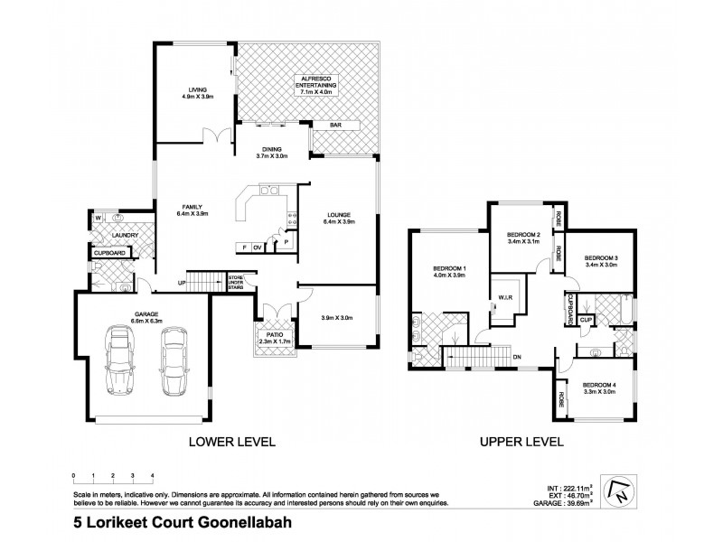 5 Lorikeet Court (off Waratah Way), Goonellabah NSW 2480 Floorplan