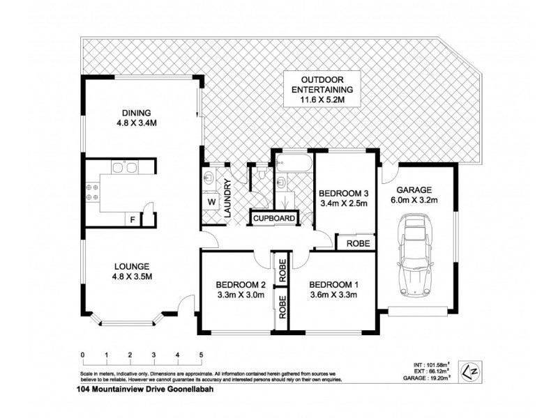 104 Mountain View Drive, Goonellabah NSW 2480 Floorplan