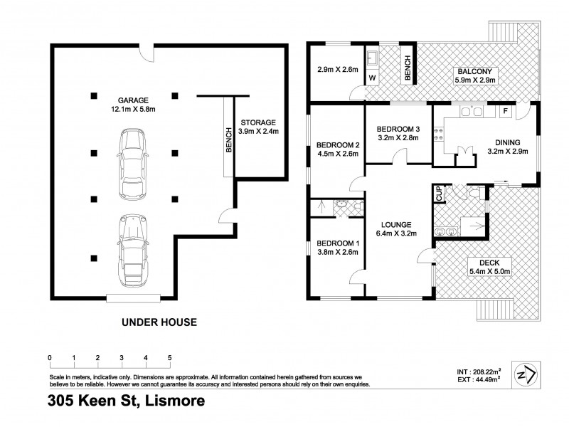 305 Keen Street, Lismore NSW 2480 Floorplan