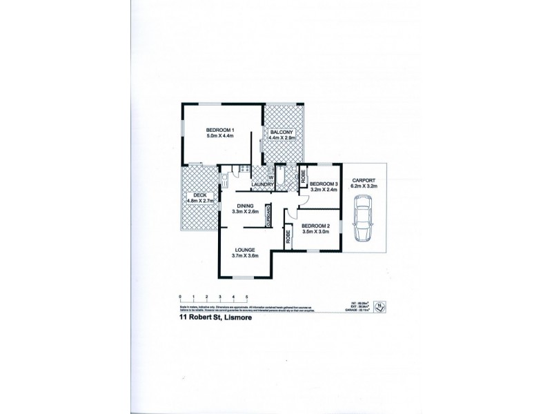 11 Robert Street, Lismore NSW 2480 Floorplan