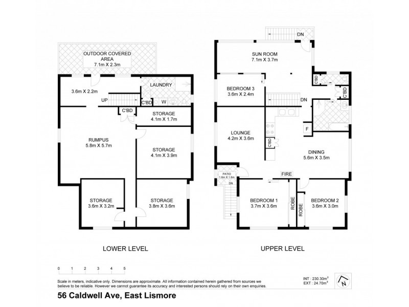 56 Caldwell Avenue, East Lismore NSW 2480 Floorplan