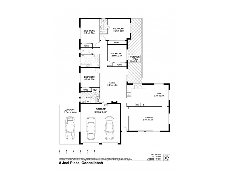 8 Joel Place, Goonellabah NSW 2480 Floorplan