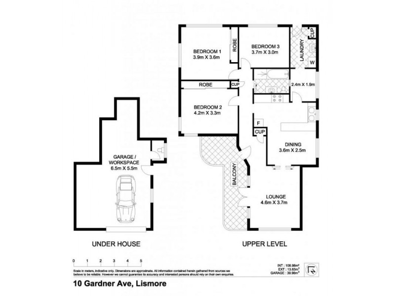 10 Gardner Avenue (off Dibbs St – Base Hospital side), Lismore NSW 2480