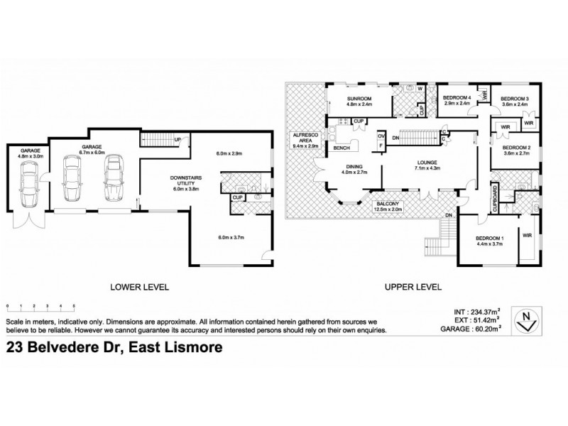 23 Belvedere Drive, East Lismore NSW 2480 Floorplan