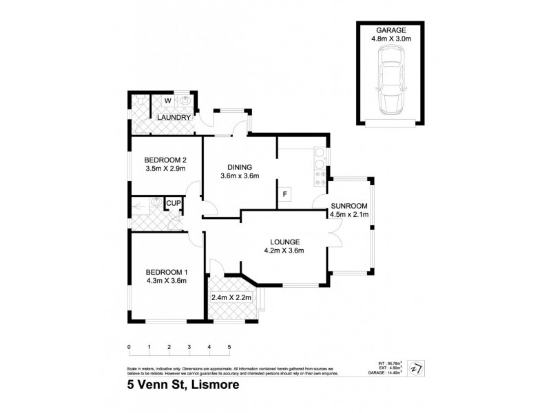 5 Venn Street, Lismore NSW 2480 Floorplan