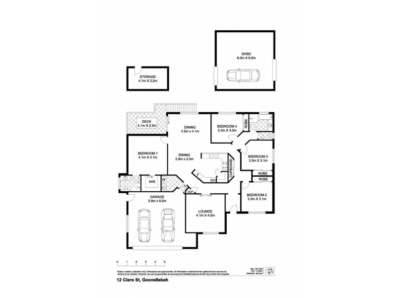 12 Clare Street, Goonellabah NSW 2480 Floorplan