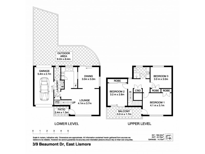 3/9 Beaumont Drive, East Lismore NSW 2480 Floorplan