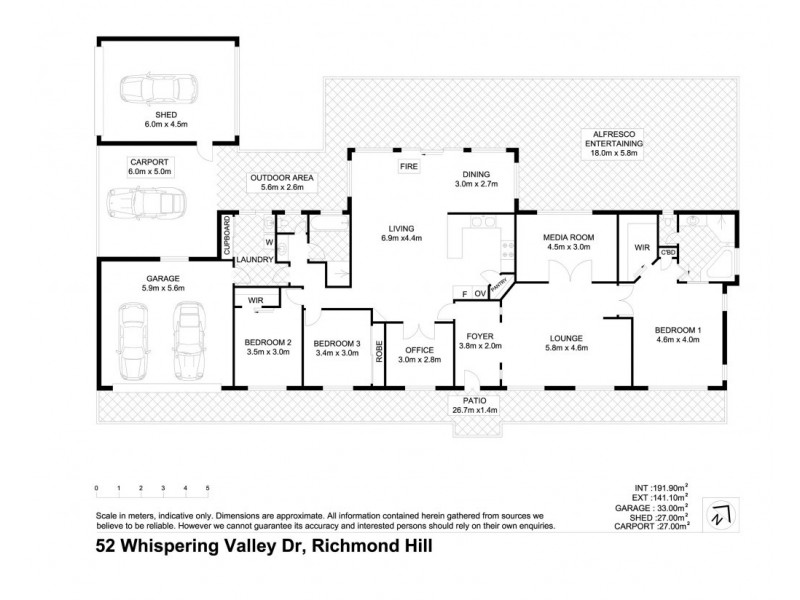 52 Whispering Valley Drive, Richmond Hill NSW 2480 Floorplan