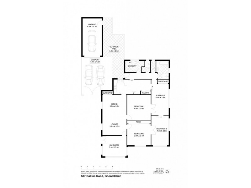 507 Ballina Road, Goonellabah NSW 2480 Floorplan