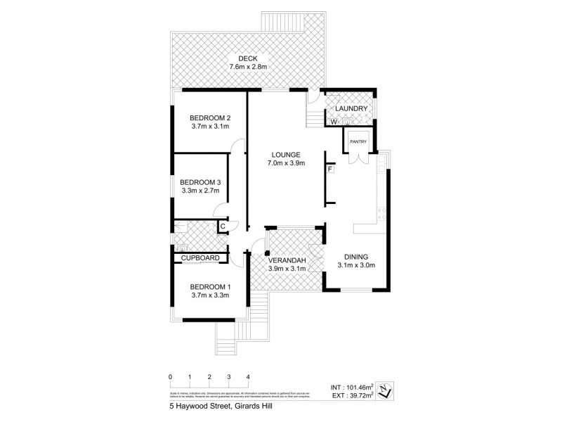 5 Hayward Street, Girards Hill NSW 2480 Floorplan