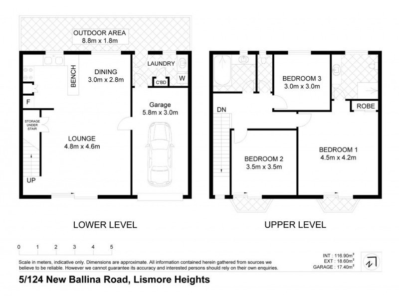 5/124 New Ballina Road (also known as 5/2 Milton St), Lismore Heights NSW 2480