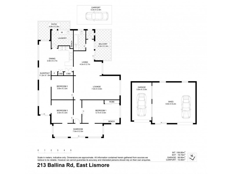 213 Ballina Road, East Lismore NSW 2480 Floorplan