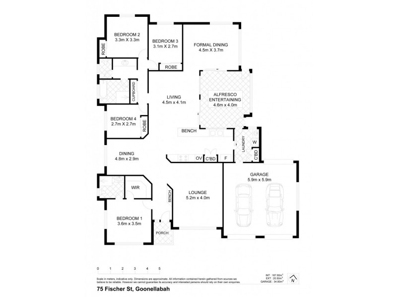 75 Fischer Street, Goonellabah NSW 2480 Floorplan