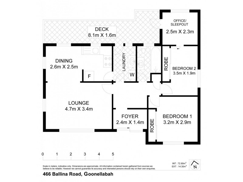 466 Ballina Road, Goonellabah NSW 2480 Floorplan