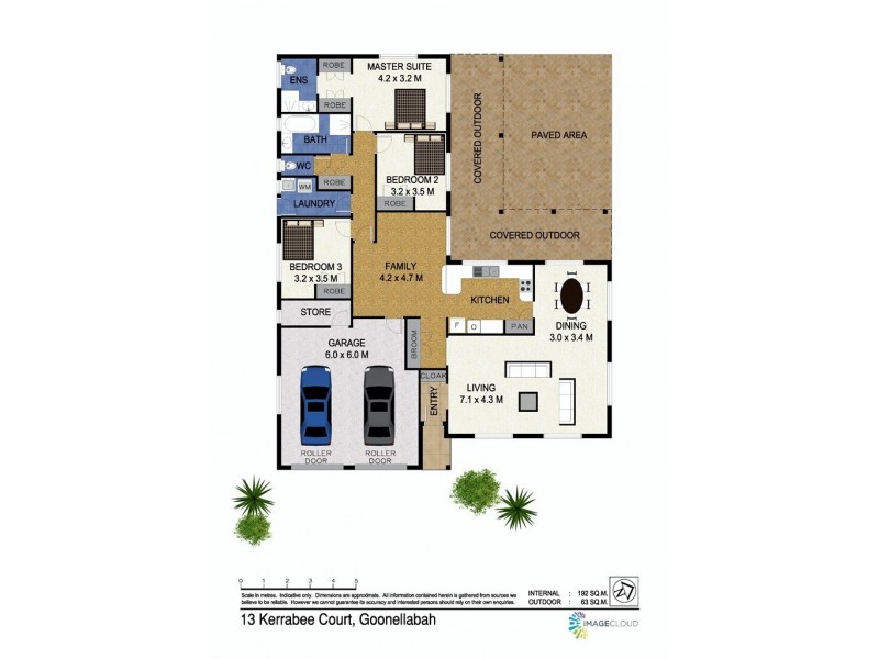 13 Kerrabee Court, Goonellabah NSW 2480 Floorplan