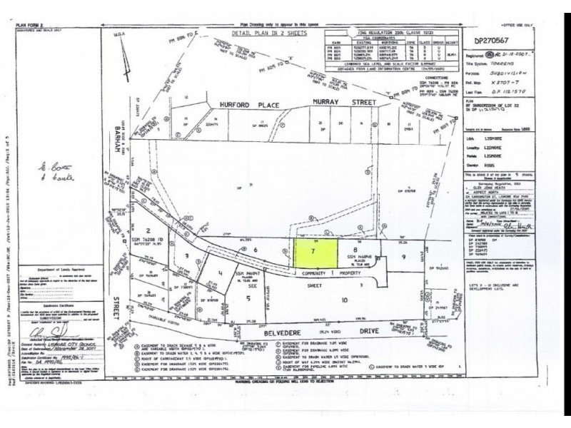 Lot 7, 60 Angela Place (off Barham St), East Lismore NSW 2480