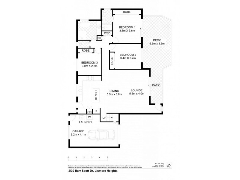 2/30 Barr Scott Drive (off Gallagher Dr), Lismore Heights NSW 2480
