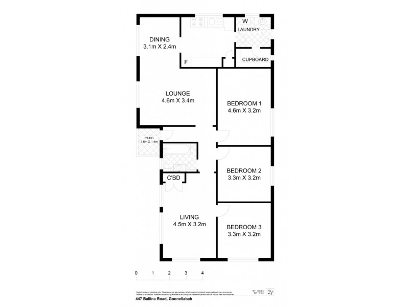 447 Ballina Road, Goonellabah NSW 2480 Floorplan