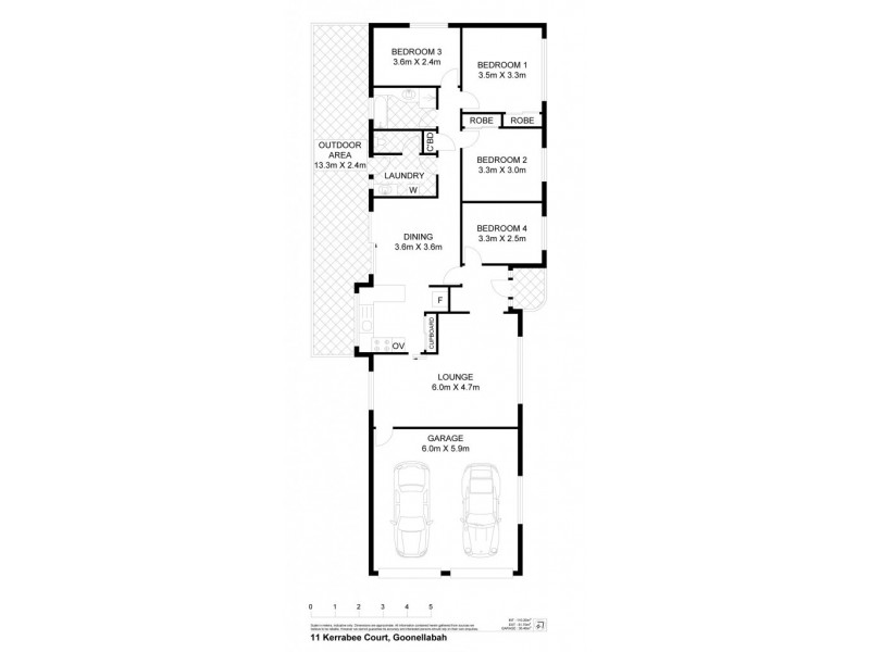 11 Kerrabee Court, Goonellabah NSW 2480 Floorplan