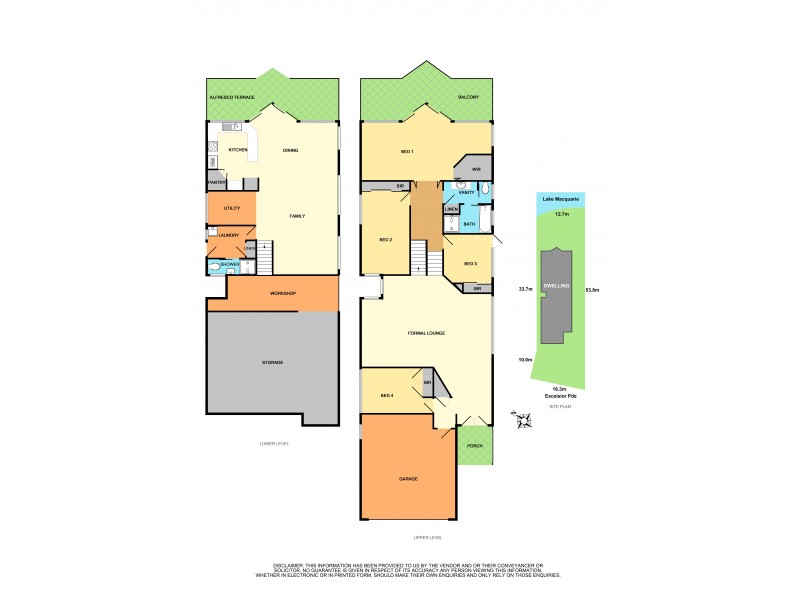 35 Excelsior Parade, Carey Bay NSW 2283 Floorplan