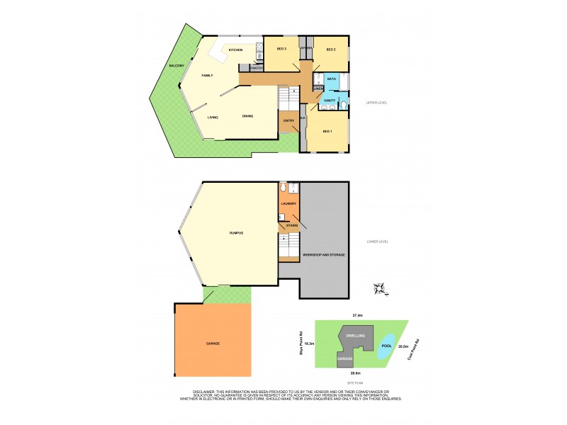 255 Skye Point Road, Coal Point NSW 2283 Floorplan
