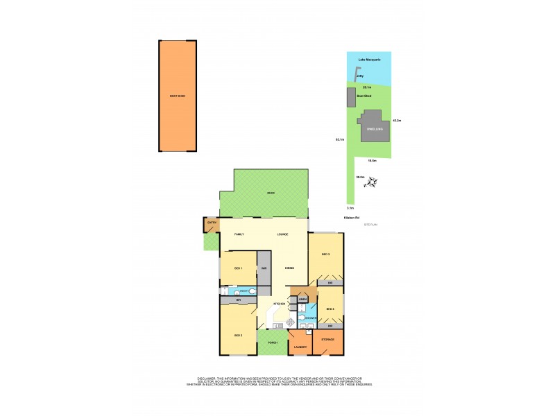 190 Kilaben Road, Kilaben Bay NSW 2283 Floorplan