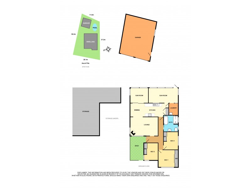 19 Ascot Parade, Blackalls Park NSW 2283 Floorplan
