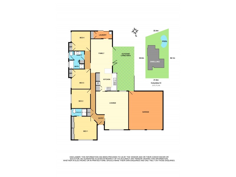 11 Columbia Close, Woodrising NSW 2284 Floorplan
