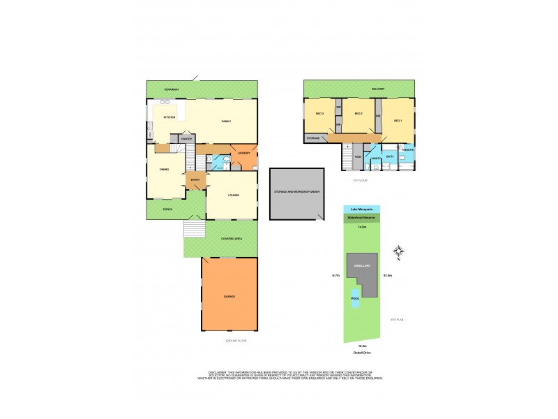 68 Dobell Drive, Wangi Wangi NSW 2267 Floorplan