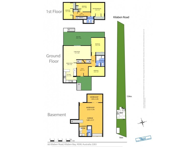 66 Kilaben Road, Kilaben Bay NSW 2283 Floorplan