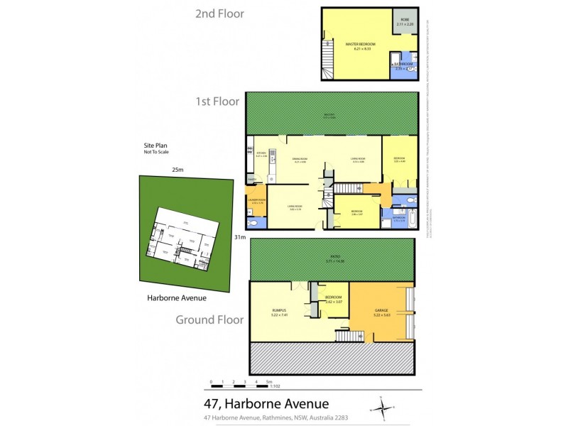 47 Harborne Avenue, Rathmines NSW 2283 Floorplan