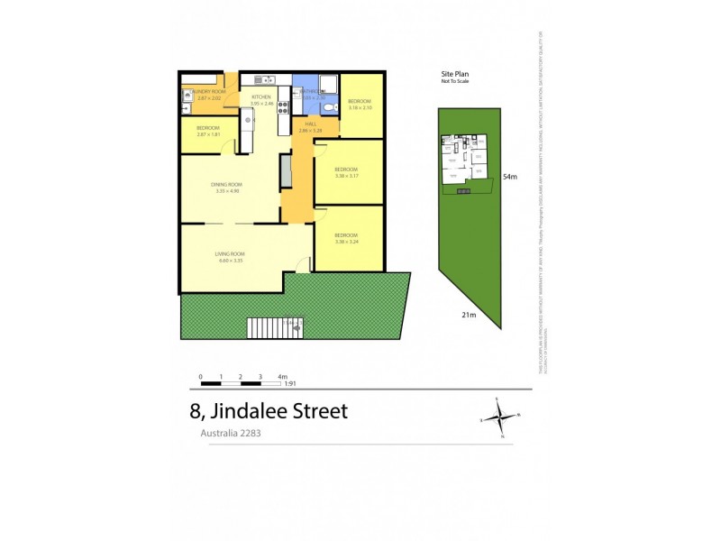 8 Jindalee Street, Toronto NSW 2283 Floorplan