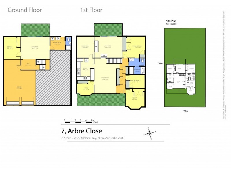 7 Arbre Close, Kilaben Bay NSW 2283 Floorplan