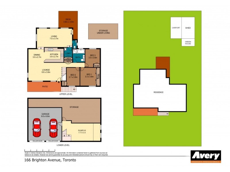 166 Brighton Avenue, Toronto NSW 2283 Floorplan