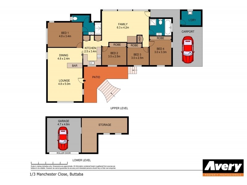 1 & 3 Manchester Close, Buttaba NSW 2283 Floorplan